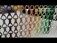 Schermo a catena di alluminio della mosca