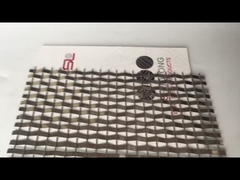 Rete metallica tessuta architettonica