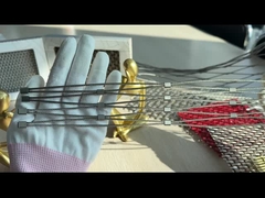 Maglia di acciaio inossidabile in acciaio inossidabile 304