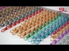 Schermo di mosca a catena in alluminio