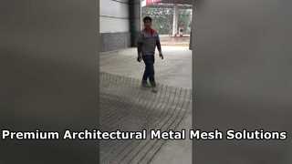 Soluzioni architettoniche personalizzate di rete metallica