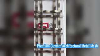 Griglia di metallo architettonica personalizzata