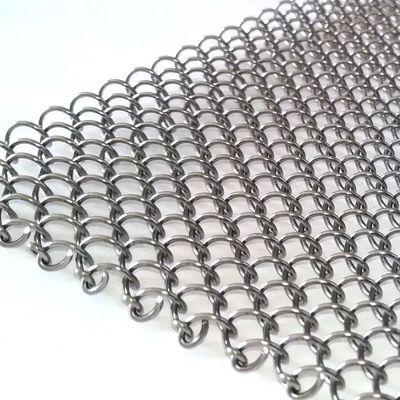 5 mm di diametro del filo cintura a maglia a spirale Certificato ISO9001 Lunghezza 1m-36m Larghezza 6m