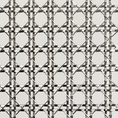 Elegante rete metallica architettonica rete di filo tessuto per schermi decorativi per mobili