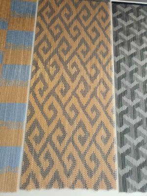 Zanzariera a catena in alluminio personalizzata con guide e altri accessori