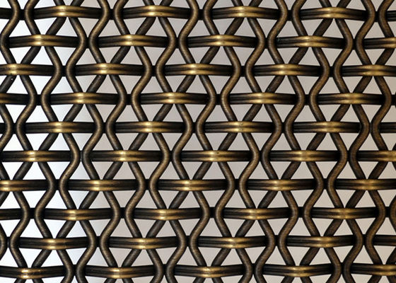 La serratura ha unito le pareti tessute decorative di Mesh Eco Facade Architectural Screen del cavo