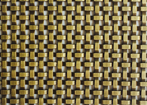 Spazio decorativo tessuto architettonico di Mesh Grilles Partitions 24% del cavo del metallo del rivestimento della parete