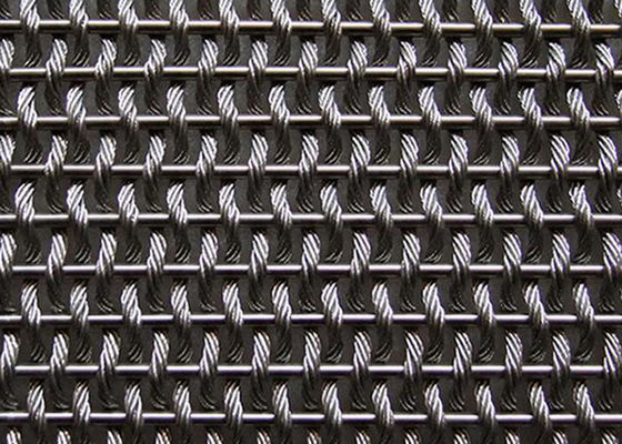 rivestimento decorativo architettonico della parete interna del reticolato del metallo flessibile di 20ft