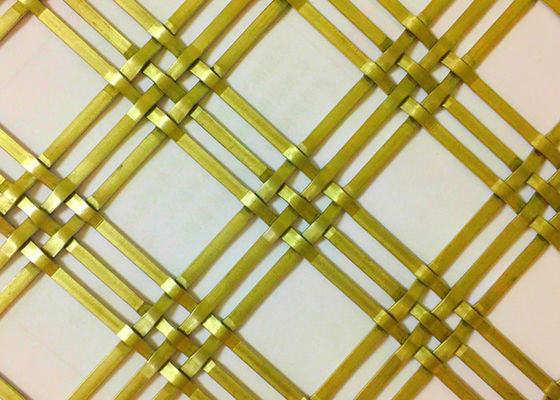 Cavo tessuto decorativo Mesh Stainless Steel della pittura piana 3.0m x 1.5m