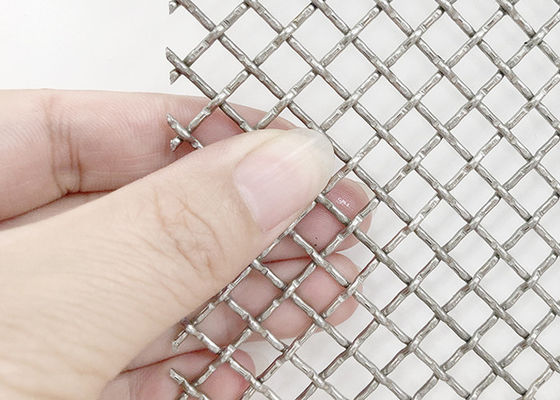Cavo tessuto Mesh Decorative Grilles Corrosion Resistance della piegatura della serratura di acciaio inossidabile