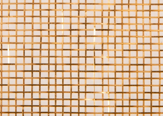 120m x Mesh Bronze Color Copper Fine vetro/metallo laminato 2.5m