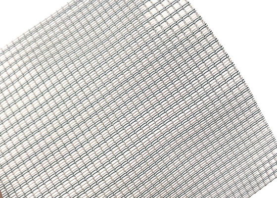 Vetro blu decorativo di lusso di colore con metallo Mesh Interlayer Plain Woven