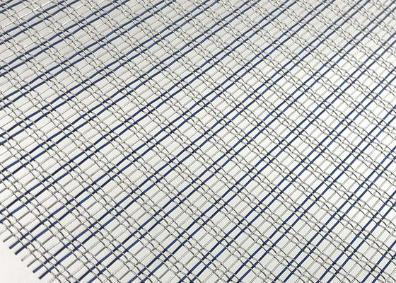 Il vetro colorato flessibile ha laminato il cavo Mesh Metal Fabrics