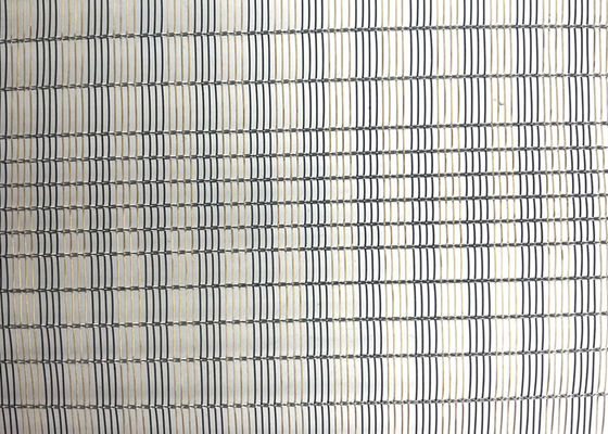 Larghezza fine decorativa ultra sottile di Mesh Laminated Glass Fabrics 2.5m del metallo