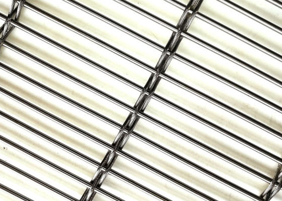 Apertura architettonica di Mesh Facade Using 67% del metallo del cavo flessibile degli ss 316