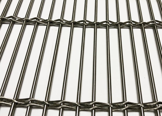 Ss316 rivestimento architettonico di acciaio inossidabile Mesh Flexible Builing Wire Facade