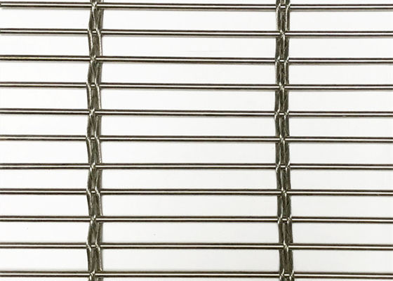 Ss316 rivestimento architettonico di acciaio inossidabile Mesh Flexible Builing Wire Facade