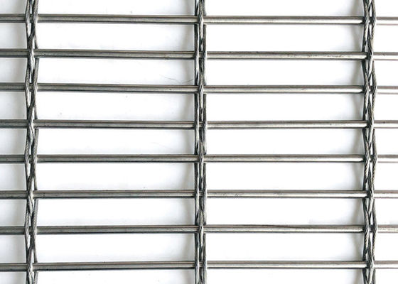 Ss304 tessuti fissano l'acciaio inossidabile Mesh Metal Stair Safety architettonico