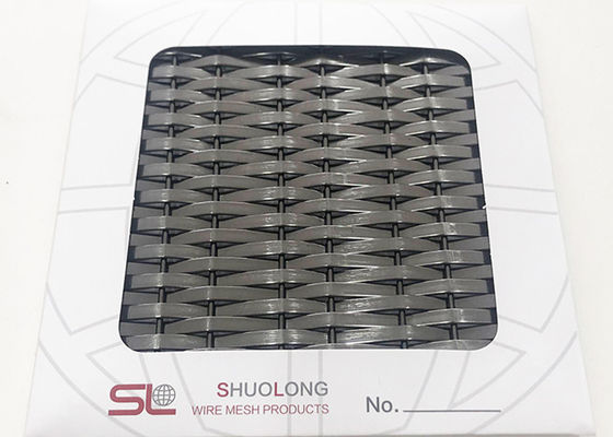 acciaio nero Mesh Architecture For Decorative Panels di colore Ss304 di 3.6mm