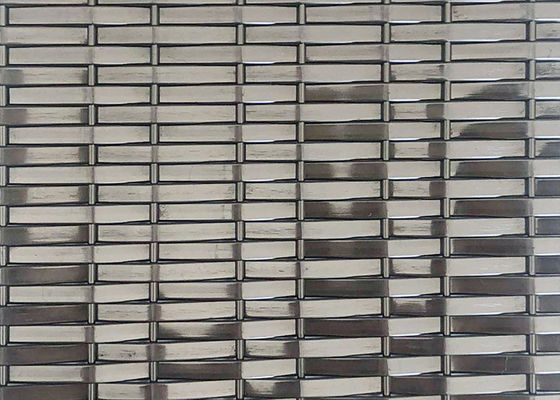 acciaio nero Mesh Architecture For Decorative Panels di colore Ss304 di 3.6mm