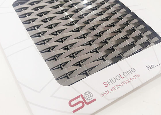 acciaio nero Mesh Architecture For Decorative Panels di colore Ss304 di 3.6mm