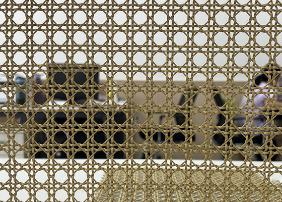 Dipinga il cavo architettonico di Mesh Stainless Steel Decorative Woven del metallo di colore dell'oro
