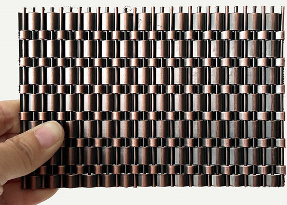Cavo tessuto piegatura decorativa d'ottone antica della serratura SS304 per la parete dell'elevatore
