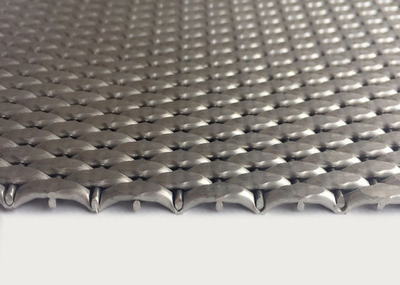 Cavo tessuto decorativo Mesh Panels del metallo 31.5m Max Width Non Rusting