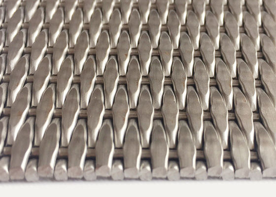 Cavo tessuto decorativo Mesh Panels del metallo 31.5m Max Width Non Rusting
