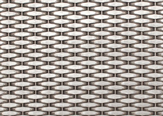 Cavo tessuto decorativo Mesh Panels del metallo 31.5m Max Width Non Rusting