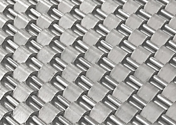 Rete metallica architettonica tessuta di acciaio inossidabile 4.0mm per la decorazione dell'elevatore