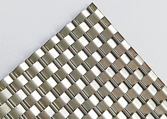 Rete metallica architettonica tessuta di acciaio inossidabile 4.0mm per la decorazione dell'elevatore