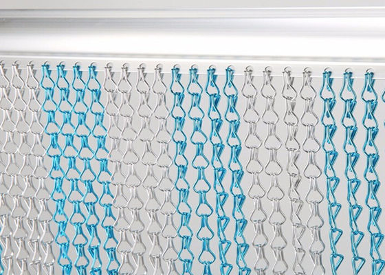 Gancio decorativo architettonico di alluminio anodizzato dello schermo 24mm della mosca non che arrugginisce