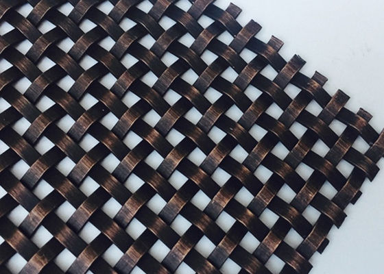 Colore decorativo lucidato dell'argento di spessore di Mesh Grilles 0.5-2mm del cavo dei pannelli di acciaio inossidabile