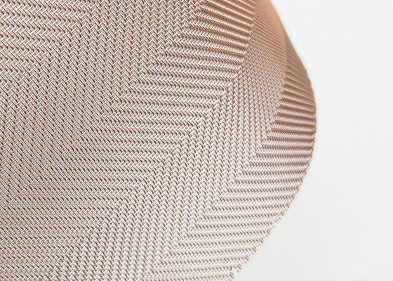 Il vetro di rame fine architettonico ha laminato il cavo Mesh For Tempered Glass