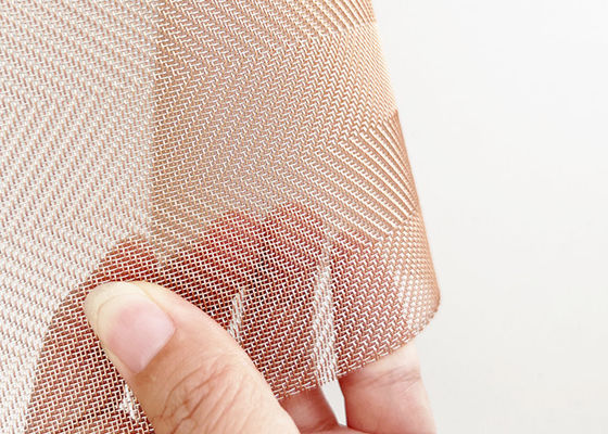 Il vetro di rame fine architettonico ha laminato il cavo Mesh For Tempered Glass
