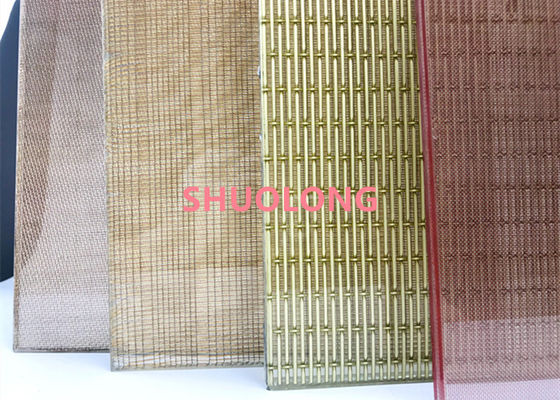Inossidabile tessuto ha laminato lo strato vetro/metallo di Mesh With Wire Mesh Inter