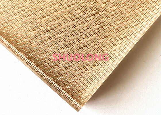 Filo di rame decorativo Mesh For Art Laminated Glass di colore bronzeo