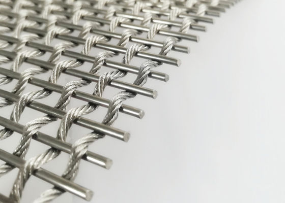 Elevatore architettonico di Mesh Fabric Decorative Screen For del metallo flessibile