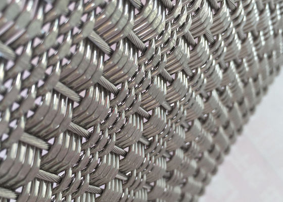 Metallo decorativo flessibile Mesh For Wall Coverings di acciaio inossidabile