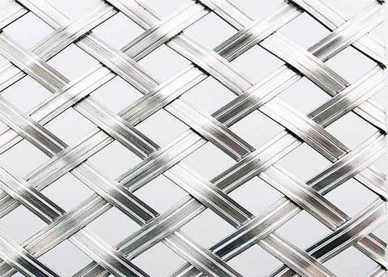 Acciaio inossidabile di lucidatura Mesh Length architettonico della tela 30m