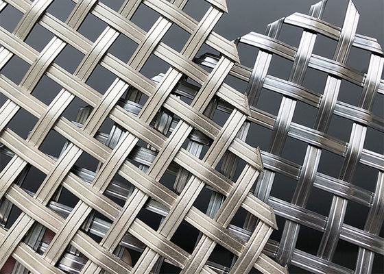 Acciaio inossidabile di lucidatura Mesh Length architettonico della tela 30m