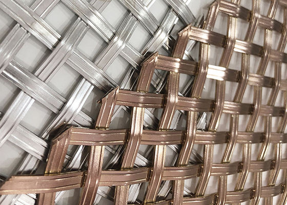 Pannello 1.2-5.0mm Mesh For Interior d'acciaio architettonico/decorazione esteriore