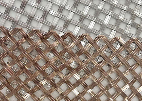 Dipingendo l'acciaio inossidabile imballaggio architettonico cartone/di Mesh Wooden Box di 0.5m x di 30m