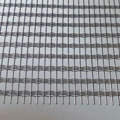 Cavo 0.2mm Mesh Glass Laminated Metal Fabrics per le applicazioni di vetro laminate