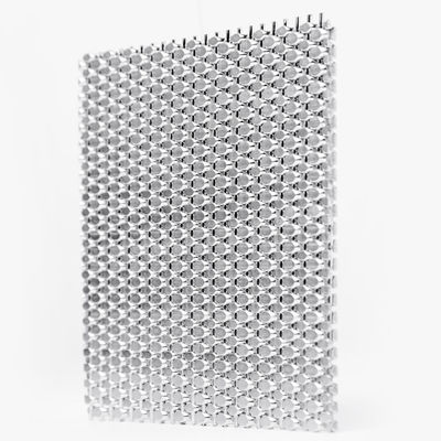 0.5m-2.0m galvanizzati rivestono di ferro il cavo tessuto decorativo Mesh Fabric For Filtration