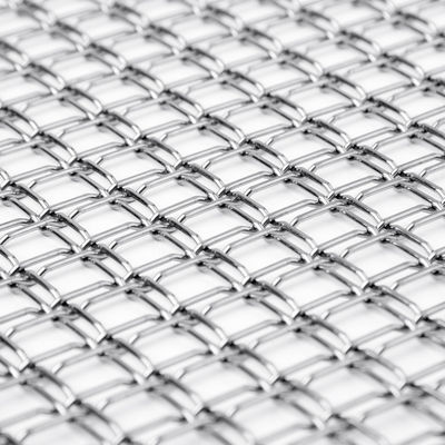 Quadrato che anodizza acciaio inossidabile decorativo Mesh Wire Weaving
