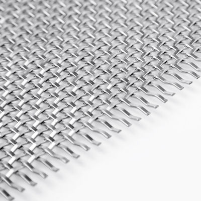 Metallo architettonico Mesh Customized Width di forma rotonda della tela