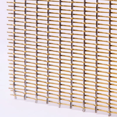 Metallo architettonico d'anodizzazione d'ottone Mesh Fabric For Filtration Applications