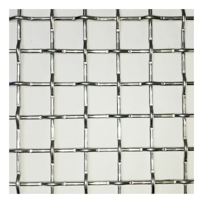 Cartoni di maglia di filo di acciaio inossidabile galvanizzato chiuso con crimp con confezione di 2,5 mm di diametro